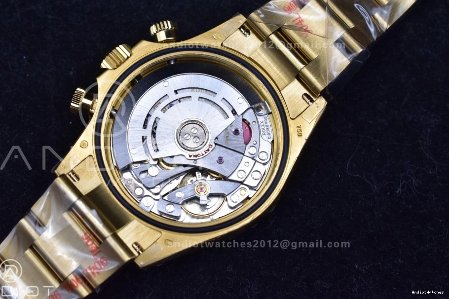 746 V Black Best Daytona Sporty Edition on Dial Diamonds YG SH4130 Bracelet 116508 QF 1:1 0718